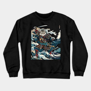 Cat Ninja Silence Crewneck Sweatshirt